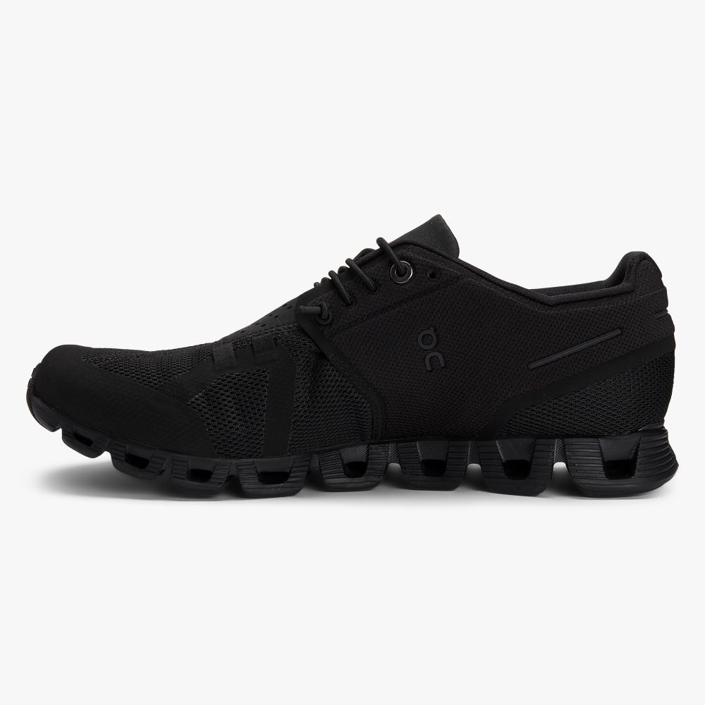 On Running Cloud Women's Sneakers Black | VOB4361UL