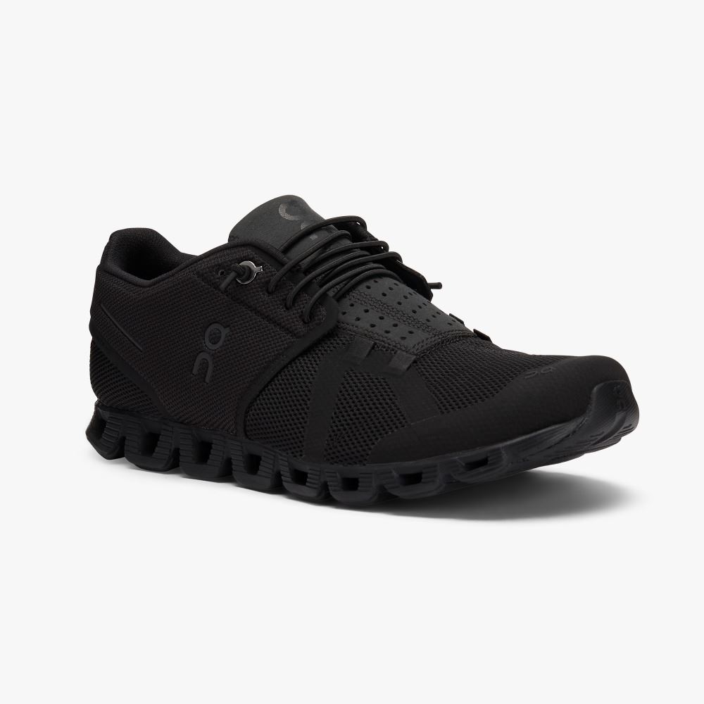 On Running Cloud Women's Sneakers Black | VOB4361UL