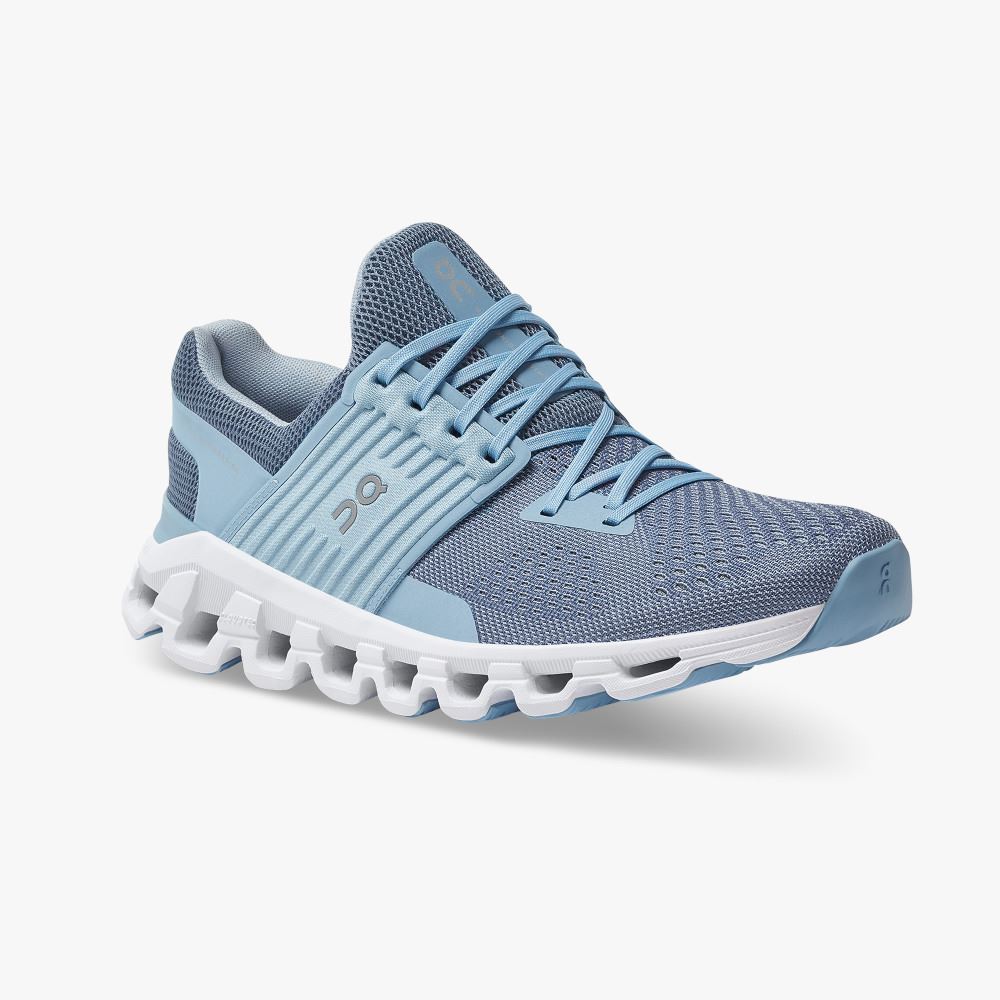 On Running Cloudswift Women's Road Running Shoes Blue | IWA646AV