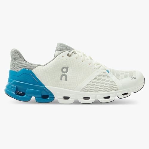 On Running Cloudflyer Men's Road Running Shoes White Blue | LCG1851EK