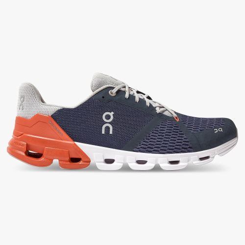 On Running Cloudflyer Men's Road Running Shoes Navy | QLV1745TA